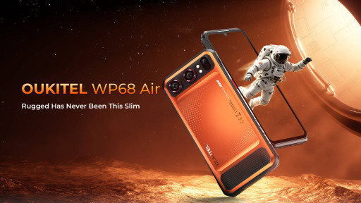 OUKITEL WP68 Air Takes Center Stage: World's Thinnest Rugged Smartphone with an 8000mAh Silicon-Carbon Battery