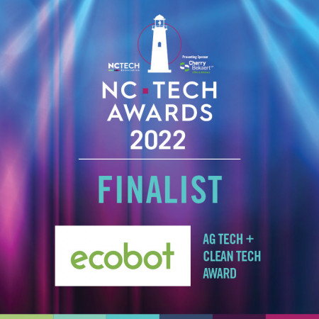 Ecobot at the 2022 NC TECH Awards