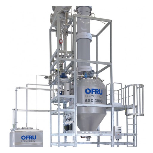 New Large-Scale Solvent Recycling Plant for Recovery of Large Quantities of Solvents