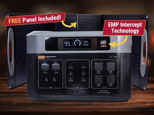 Grid Doctor 3300 by My Patriot Supply Emerges as 2025's Go-to Solar Generator for Backup Power and Preparedness