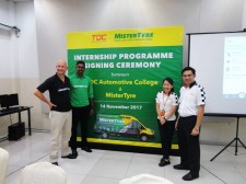 MisterTyre & TOC Automotive Internship Programme Signing Ceremony