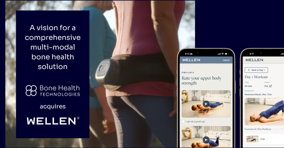 Bone Health Technologies Acquires Wellen Newswire