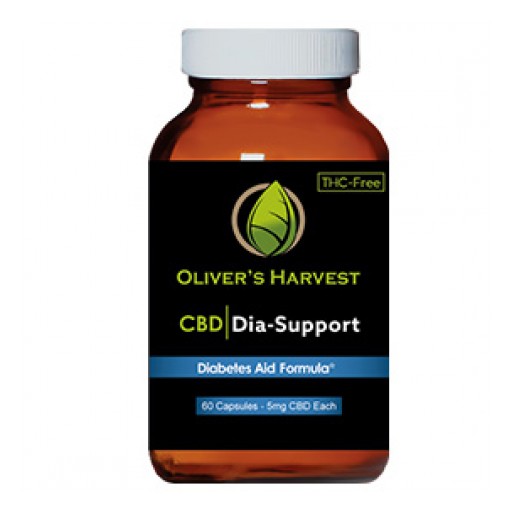 Oliver's Harvest Releases CBD Products for People With Diabetes or Prediabetes