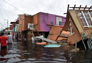 Total devastation in Puerto Rico