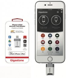 Gigastone CR8600 iOS Flash Drive Card Reader 