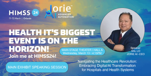 Jorie AI Set to Showcase Cutting-Edge Healthcare Solutions at HIMSS 2024