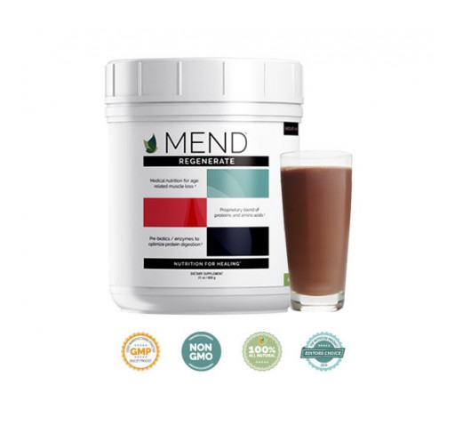 NEW Medical Dietary Supplement MEND Regenerate Combats Aging-Related Muscle Loss