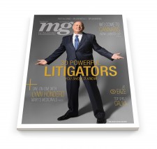 mg Magazine is the Leading National Cannabis Business Publication and Recognizes 30 Leading Cannabis Litigators in the November 2018 Issue. 