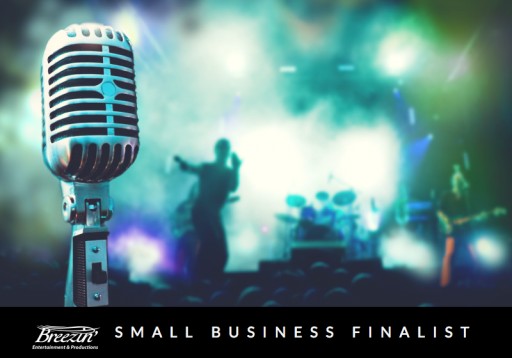 Breezin' Entertainment Named Finalist for Tampa Bay Small Business of the Year