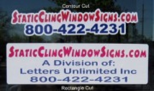 Get Window Clings for That Easy Way to Advertise
