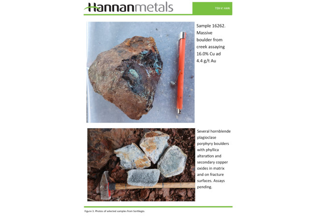 Hannan Metals Ltd., Thursday, February 16, 2023, Press release picture
