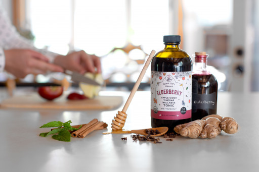 Shire City Herbals® Adds Elderberry Tonic to Lineup of Apple Cider Vinegar-Powered Drinks