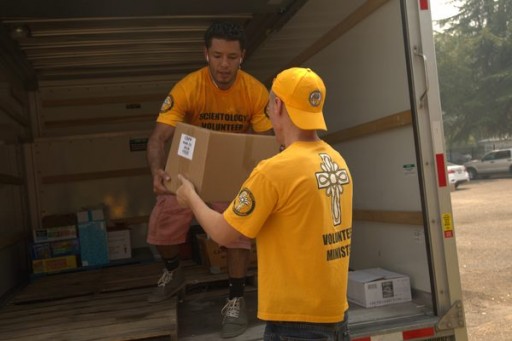 Scientology Volunteers Continue to Serve at NorCal Fire Sites