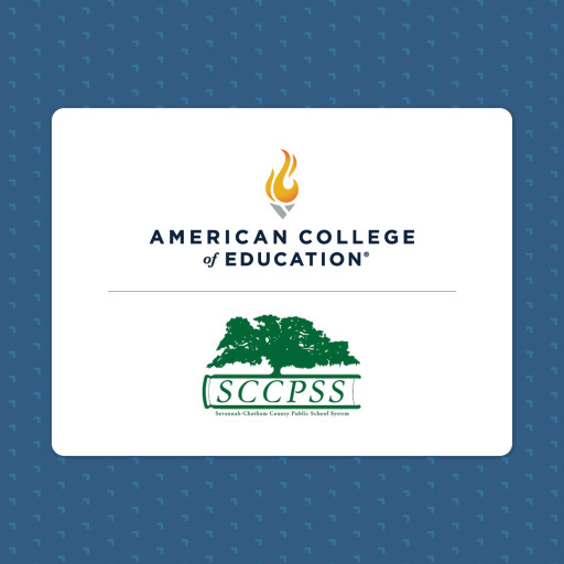 Savannah-Chatham, ERDI and American College of Education Present Educational Innovator Award and Full Tuition Scholarship