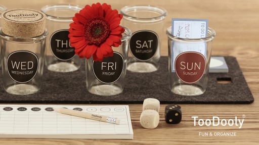 Kickstarter Announced for TooDooly, an Interactive Family Dice Game and Weekly Organizer Made Fun