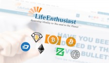 Life Enthusiast Supported Cryptocurrencies 
