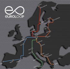 European Hyperloop Route Concepts