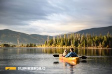 Kayaking on the Dillon Reservoir