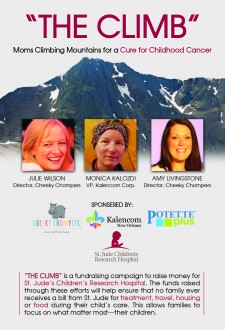 "The Climb" Moms Climbing Mountains for a Cure for Childhood Cancer
