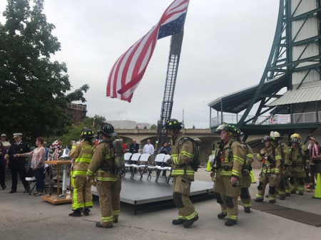 Knoxville 9/11 Memorial Stair Climb Event - Photo from 2020
