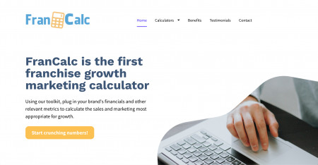 FranCalc | The first franchise growth marketing calculator