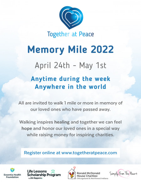 Together at Peace - Memory Mile 2022