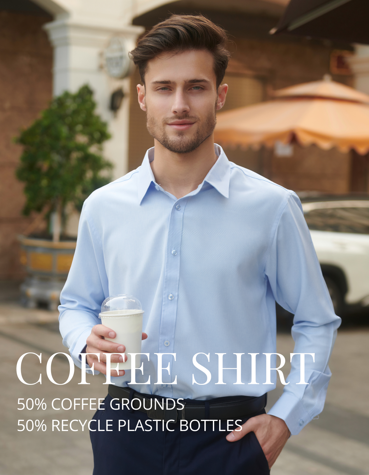Coffee Pants Without Belt Fashionable NEW High Quality