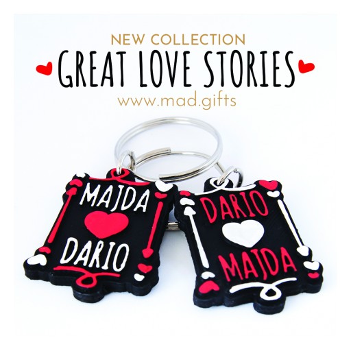 MAD by Majda & Dario Introduces an Imaginative Twist on Couple Gifting With the Great Love Stories Collection