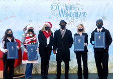 Winter Wonderland in Kansas City, proclamation presentation