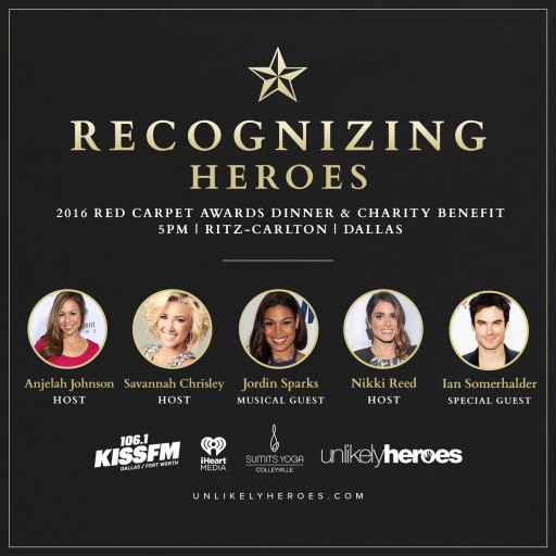Unlikely Heroes Red Carpet Benefit Featuring Jordin Sparks, Nikki Reed, Anjelah Johnson