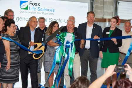 2021 Foxx Life Sciences Ceremonial Ribbon Cutting