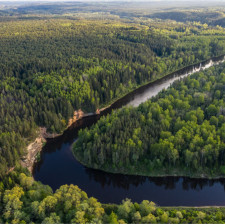 Anew Climate project aerial view