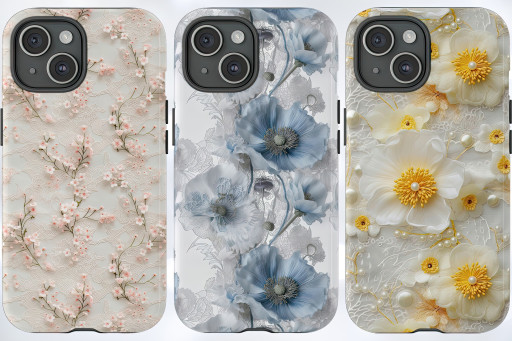 Romantic Generation Combines Floral Beauty and Function in New Phone Accessories