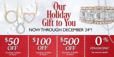 David Hayman Jewellers Simplifies Holiday Gift Shopping with Huge Savings on Fine Jewelry