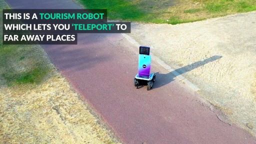 Challau Lets People Around the World 'Teleport' to Virtually Visit Places by Beaming Into Remotely Controlled Robots