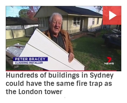 Peter & Lesley Bracey Home Improvements: London Fire Ignites the Concern of the Use of Noncompliant External Cladding on Australian Buildings