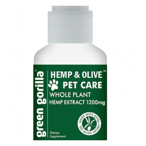 Green Gorilla Launches Whole Plant-Full Spectrum Product to Line of Pet Care CBD Supplements