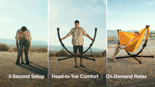 anymaka Unveils New Portable Swing Chair Stand With 3-Second Setup and Adaptable Comfort Anywhere