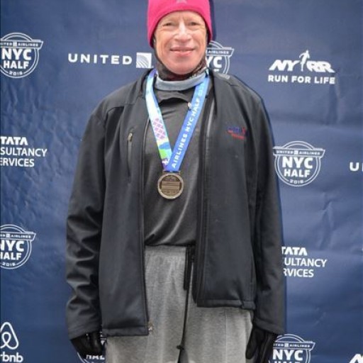 Elie Hirschfeld Runs United Airlines NYC Half Marathon
