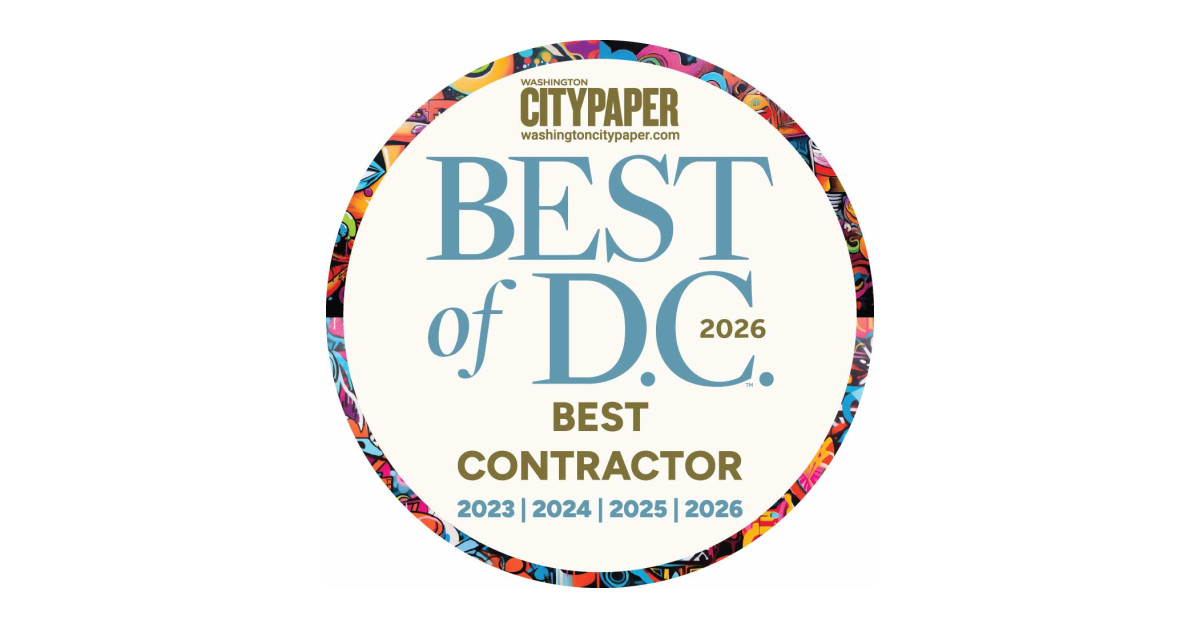 Zen Renovations Named 'Best Contractor in DC' for the Fourth Year in a Row