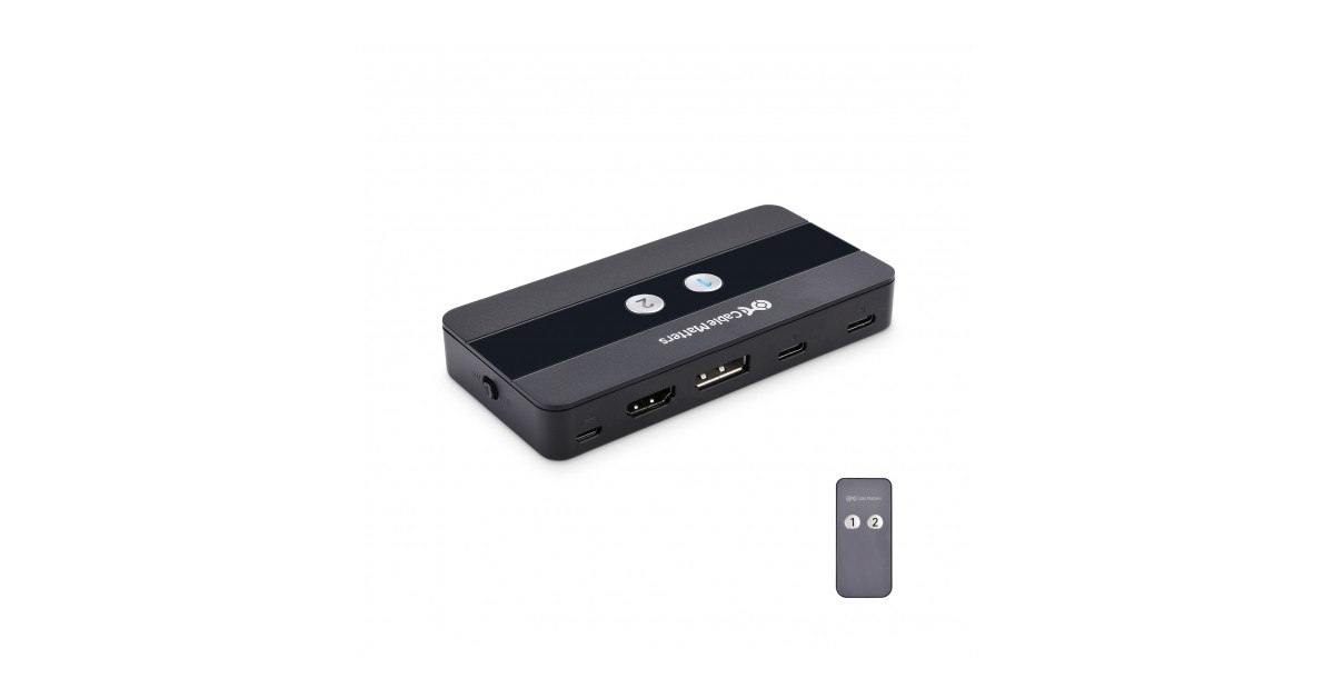 Cable Matters Launches USB-C® KVM Switch With 8K or Dual 4K