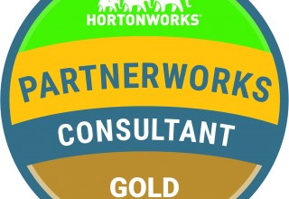 Hortonworks Gold Partner Badge