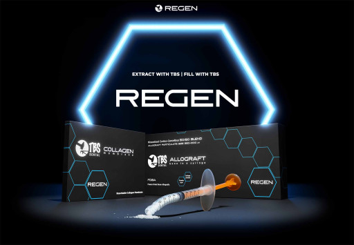 TBS Dental Introduces REGEN: Premium Bone and Tissue Regeneration Products
