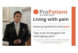 tips and strategies for managing pain