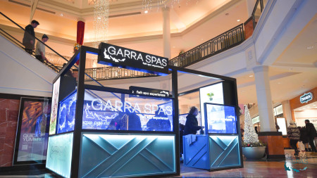 Garra Fish Spa Kiosk Located in King of Prussia Mall, PA