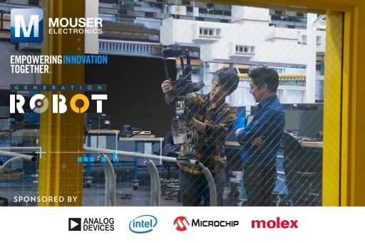 Mouser Electronics and Grant Imahara Launch  2018 Empowering Innovation Together Series "Generation Robot"