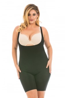 Underbust Bodyshorts with Open Gusset