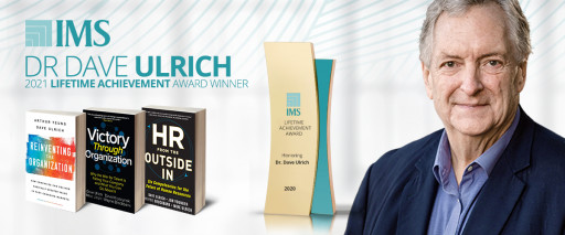 Dr. Dave Ulrich Receives Lifetime Achievement Award From The Institute for Management Studies