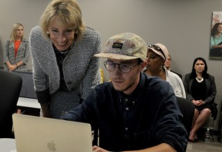 Secretary DeVos visits Midland University