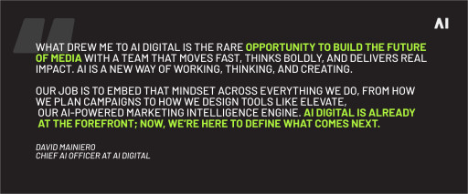 AI Digital Debuts AI Digital Labs to Power Client Transformation, with a Growth-Focused AI Leader at the Helm